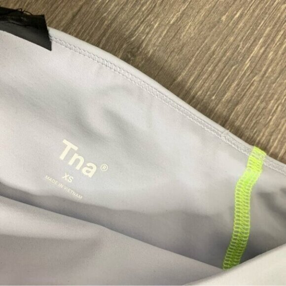 Aritzia TNA Sereno Biker Shorts High Rise Waist Pale Violet Purple Size XS - Picture 8 of 16